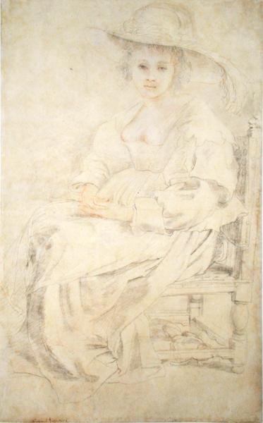 Retrato de una mujer, posiblemente Helena Fourment, c.1630-35 de Peter Paul Rubens