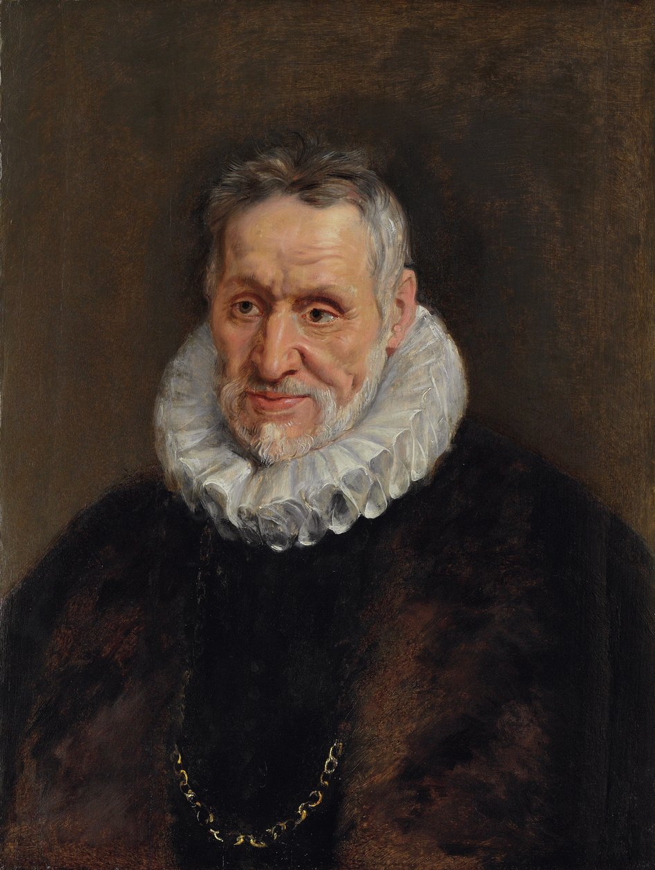 Retrato de un hombre con barba de Peter Paul Rubens