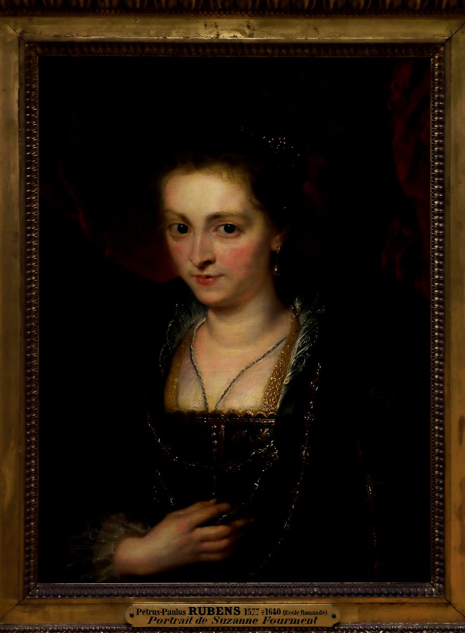 Retrato de una mujer. Retrato de Suzanna Fourment de Peter Paul Rubens