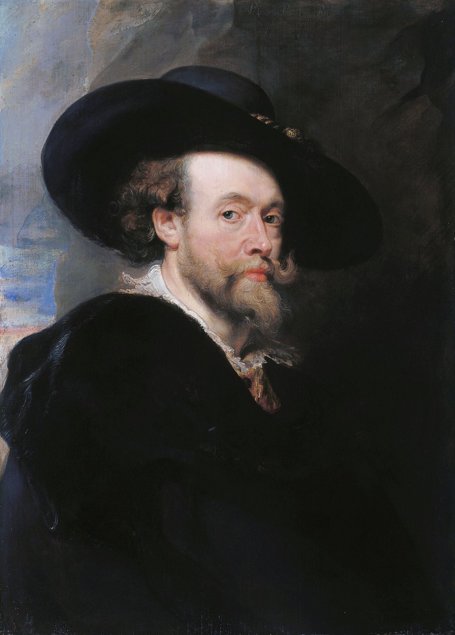 Retrato del artista de Peter Paul Rubens