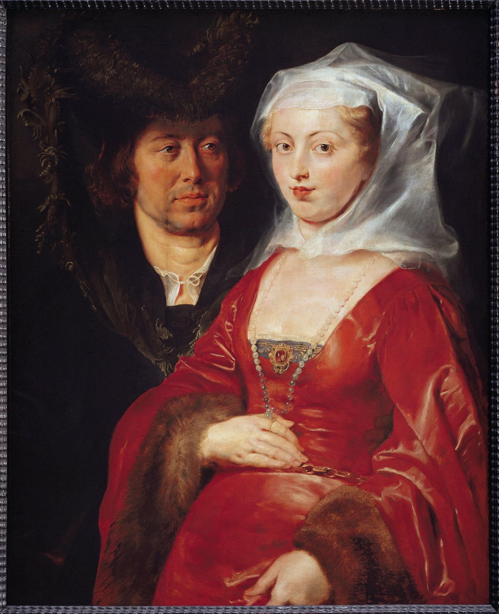 San Pepino de Landen y su hija Santa Begga de Peter Paul Rubens