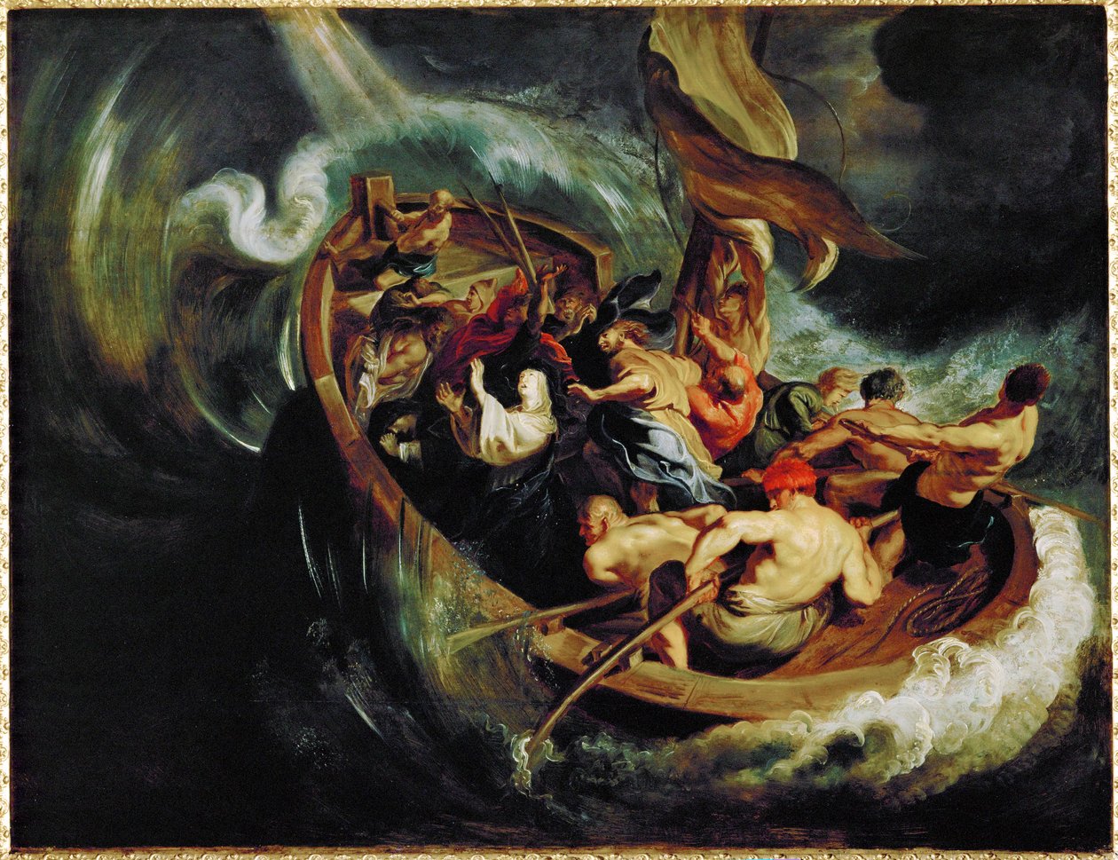 Santa Walburga y el milagro del barco de Peter Paul Rubens
