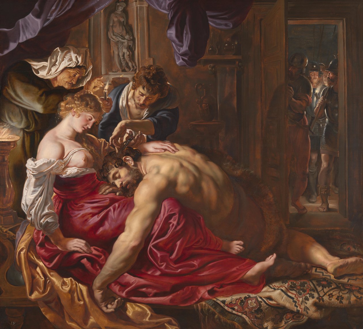 Sansón y Dalila de Peter Paul Rubens