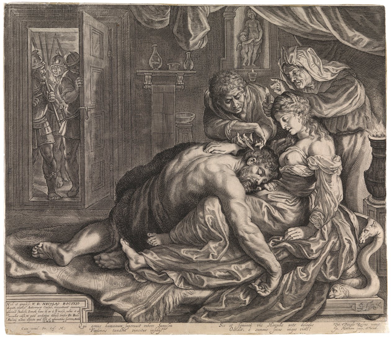 Sansón y Dalila de Peter Paul Rubens