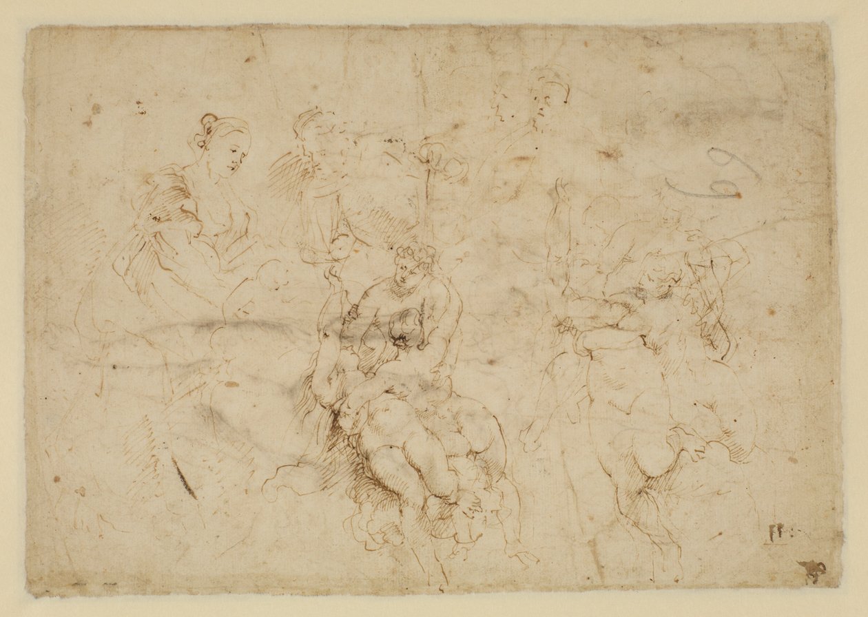 Ninfas durmiendo de Peter Paul Rubens