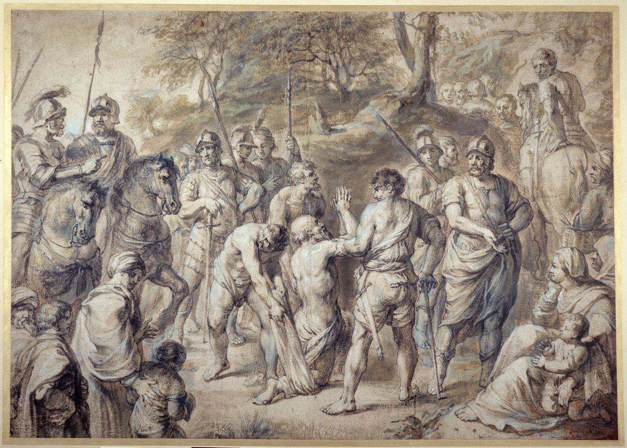 San Andrés llevado al martirio de Peter Paul Rubens
