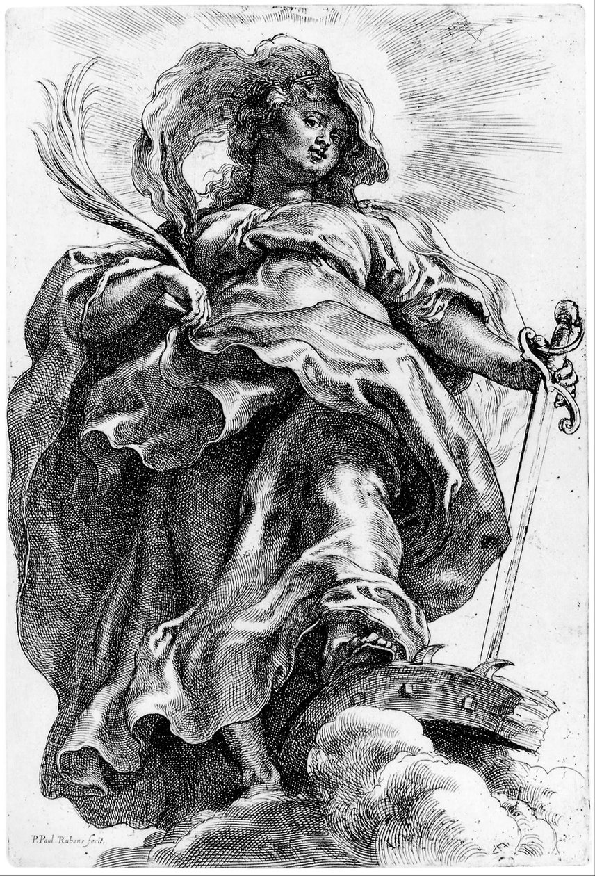 Santa Catalina de Alejandría de Peter Paul Rubens