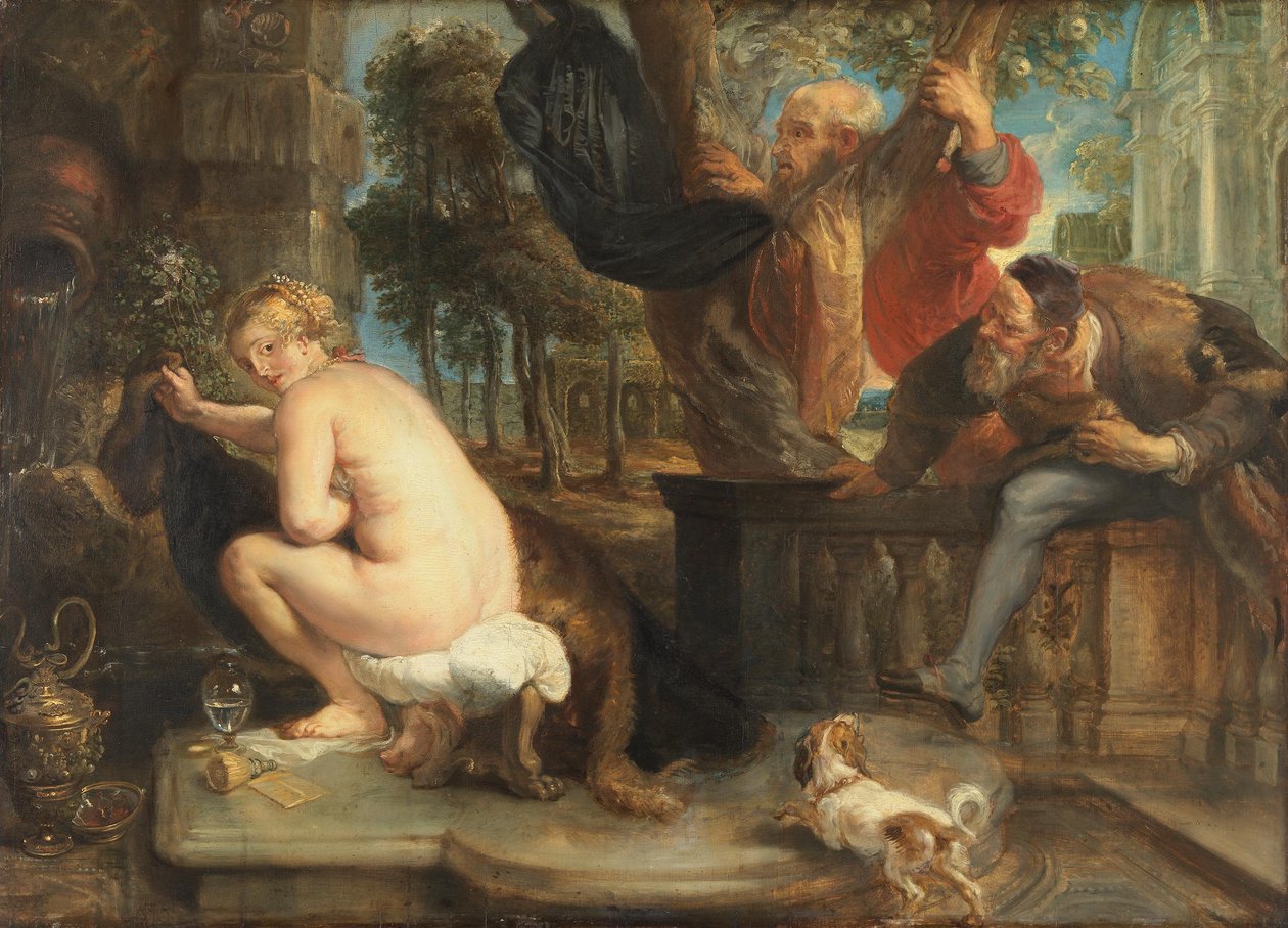 Susana y los dos ancianos de Peter Paul Rubens