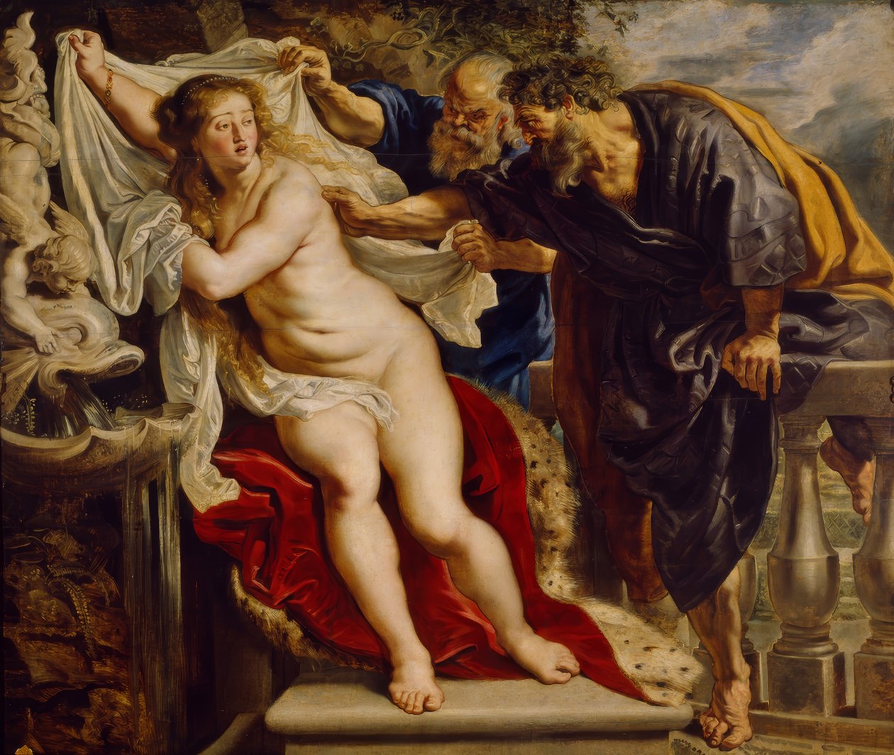 Susana y los dos ancianos de Peter Paul Rubens