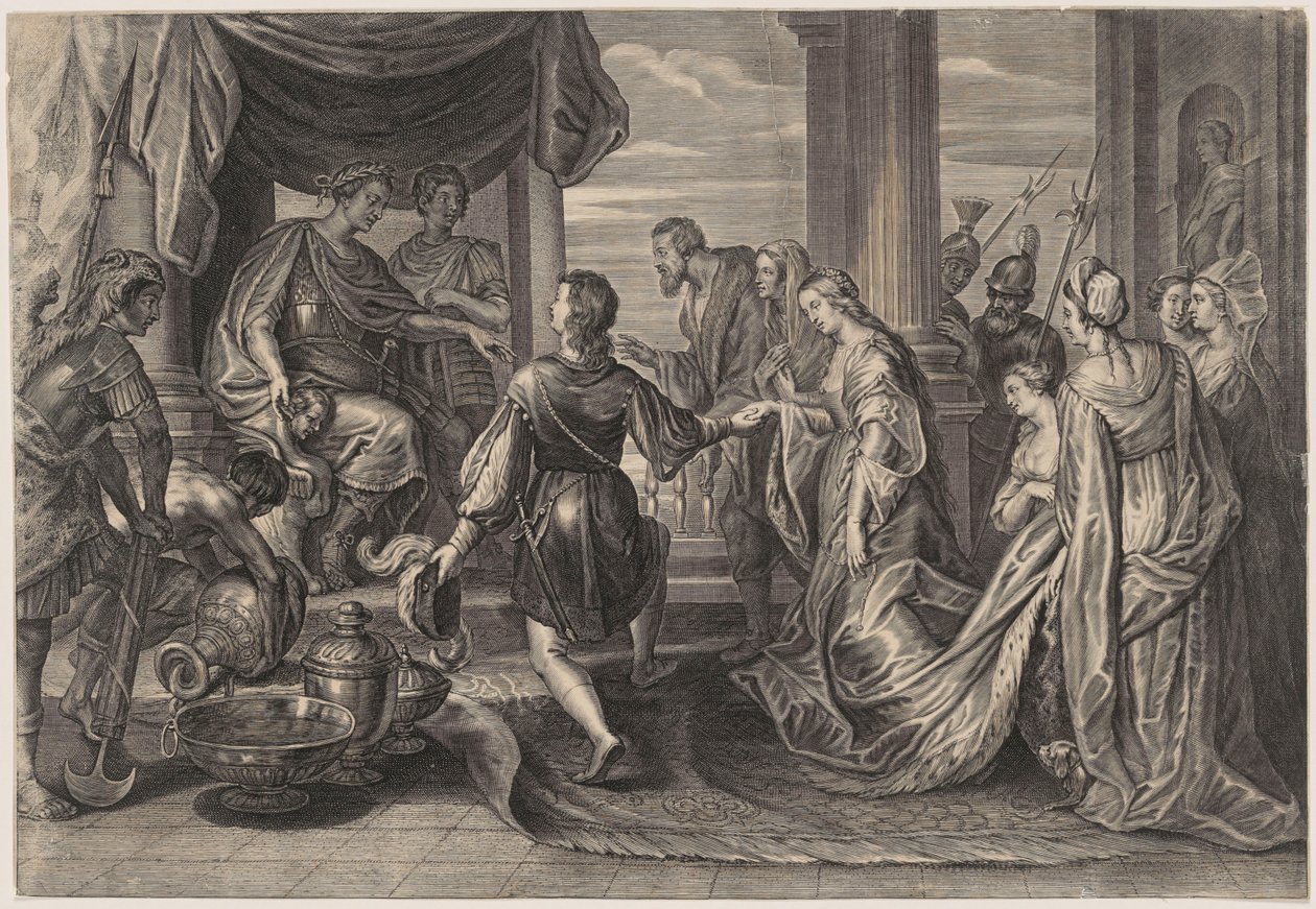 La continencia de Escipión el Africano de Peter Paul Rubens
