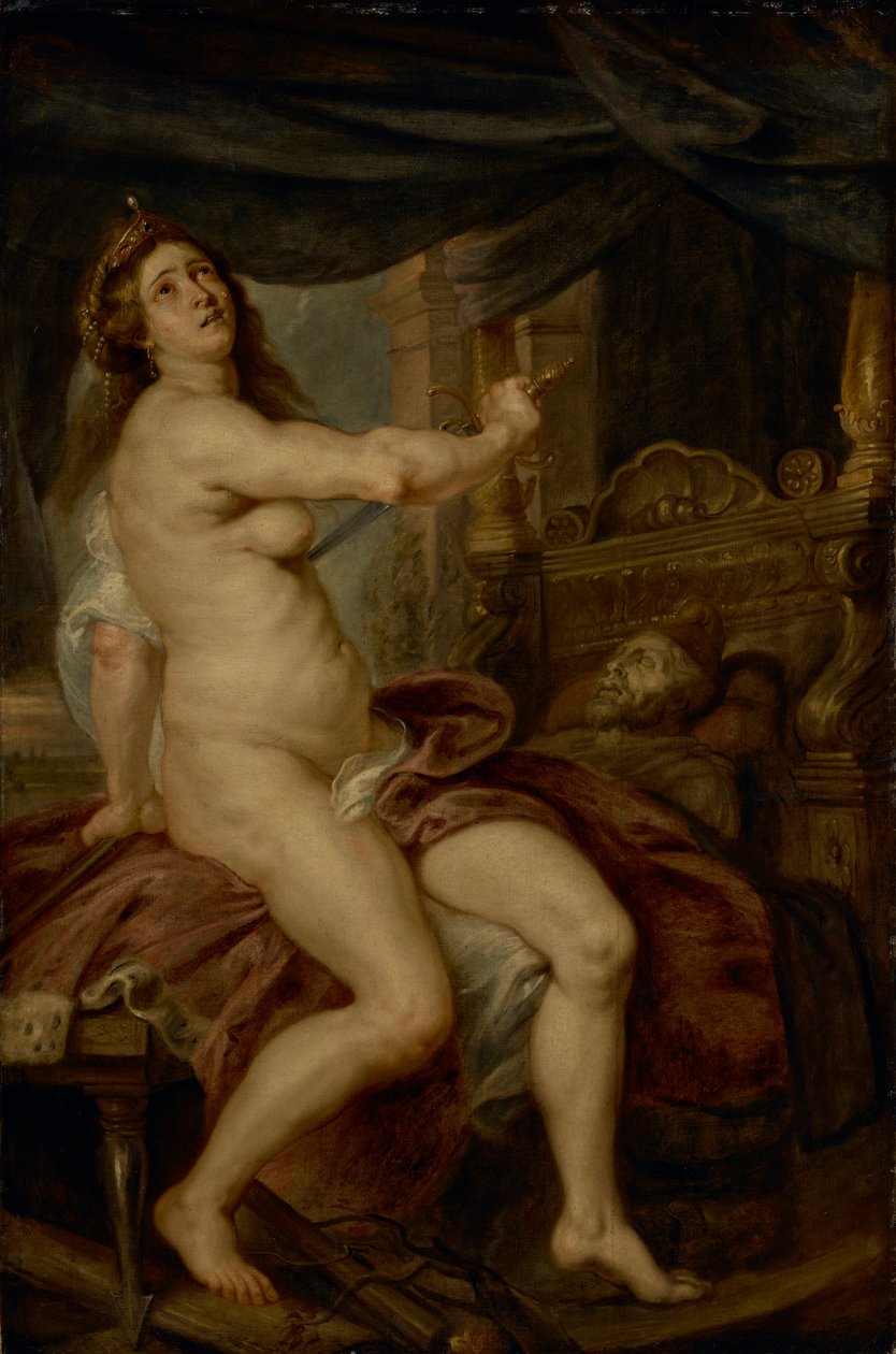La muerte de Dido de Peter Paul Rubens