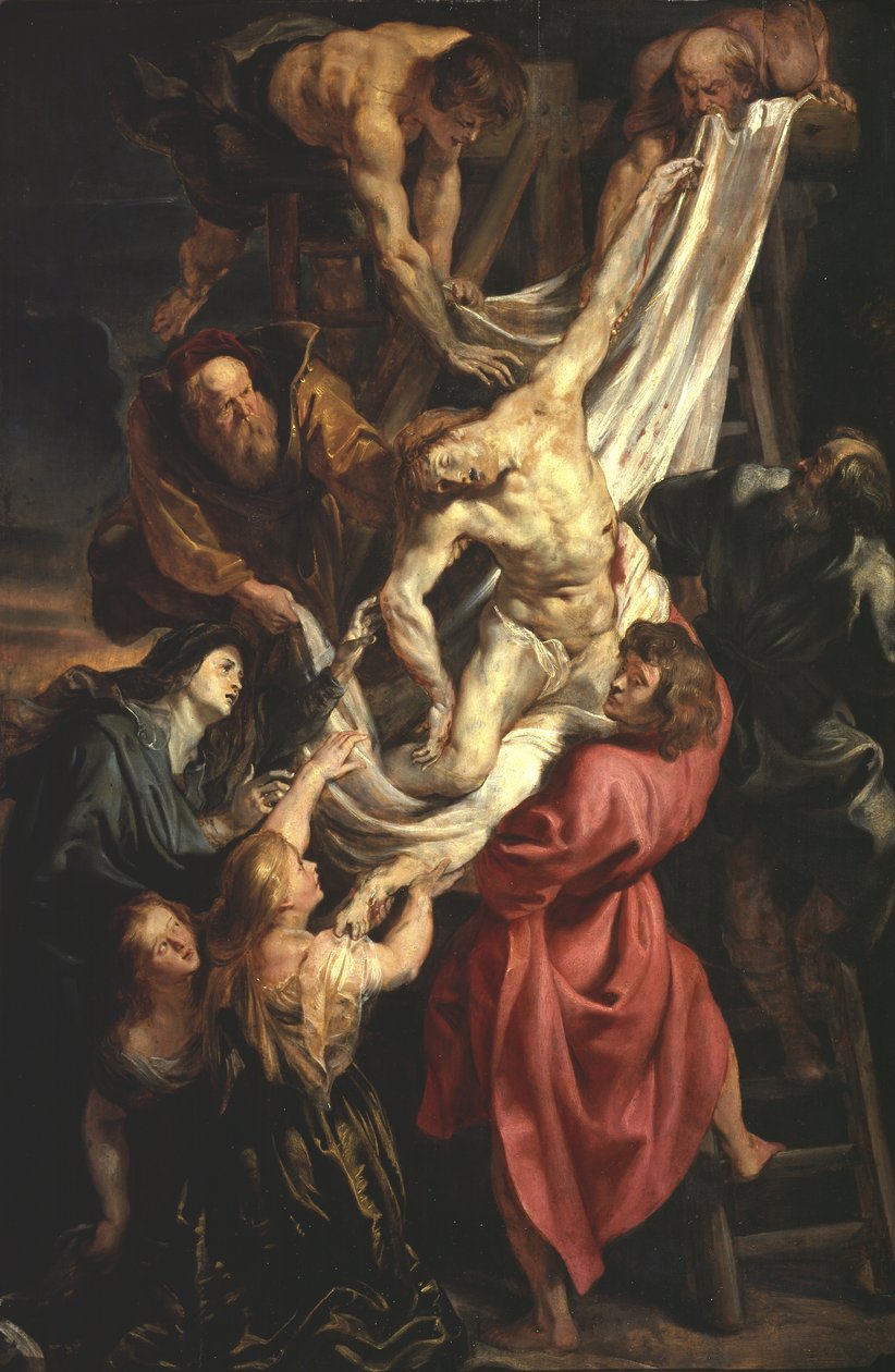 El Descendimiento de la Cruz, 1611 de Peter Paul Rubens