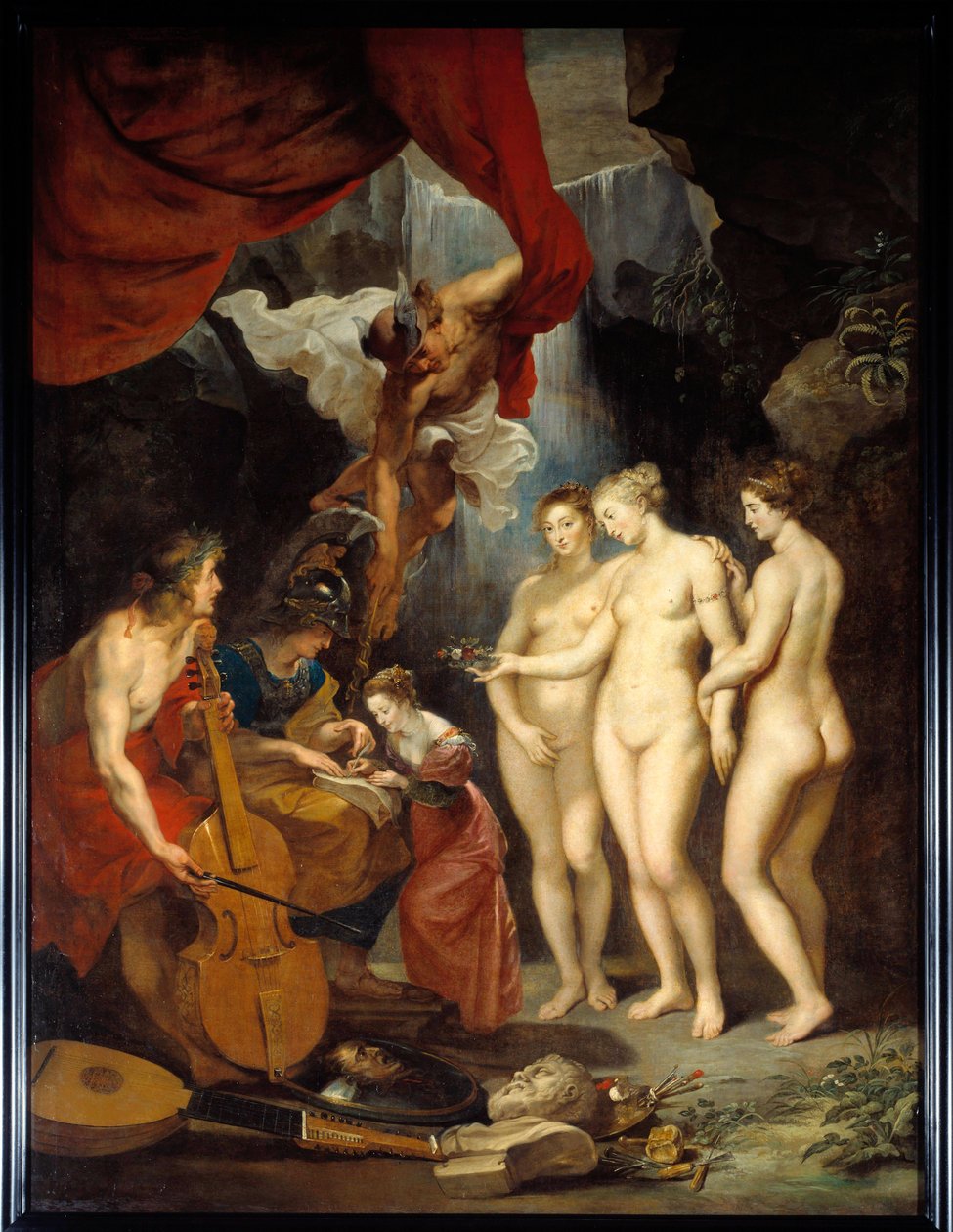 La educación de María de Médicis de Peter Paul Rubens