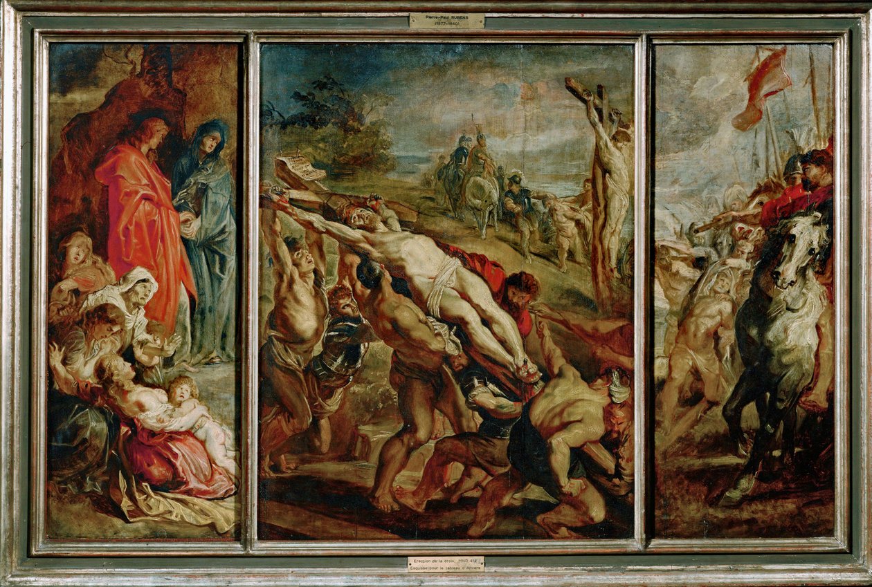 La elevación de la Cruz de Peter Paul Rubens