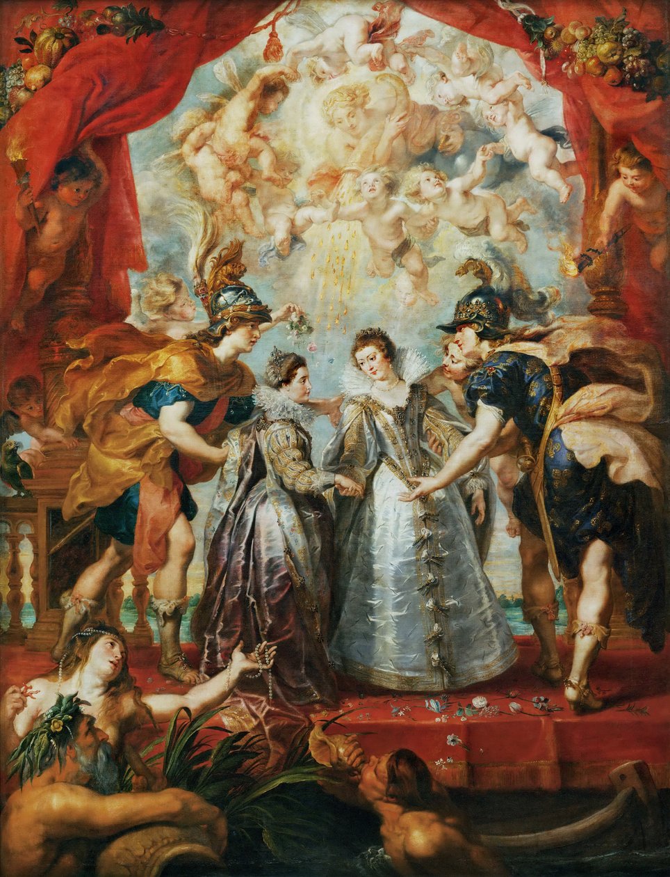 El intercambio de las princesas en la frontera española. El ciclo de María de Médici de Peter Paul Rubens