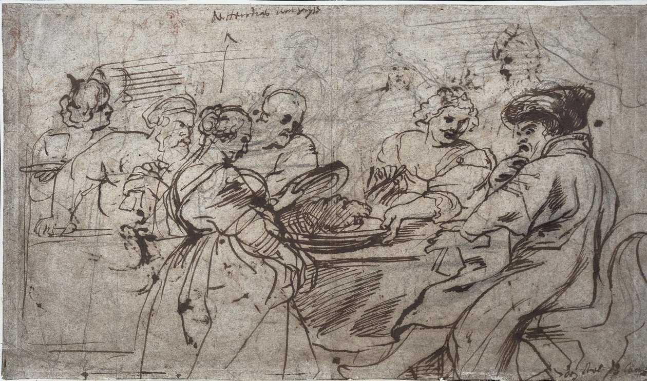 La fiesta de Herodes, c. 1637-1638 de Peter Paul Rubens