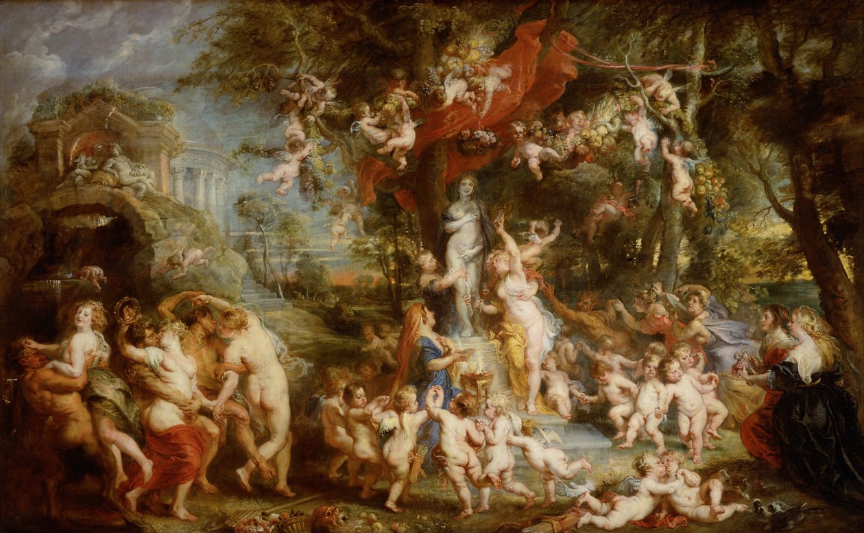 La fiesta de Venus de Peter Paul Rubens