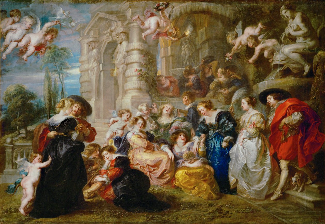 El jardín del amor de Peter Paul Rubens