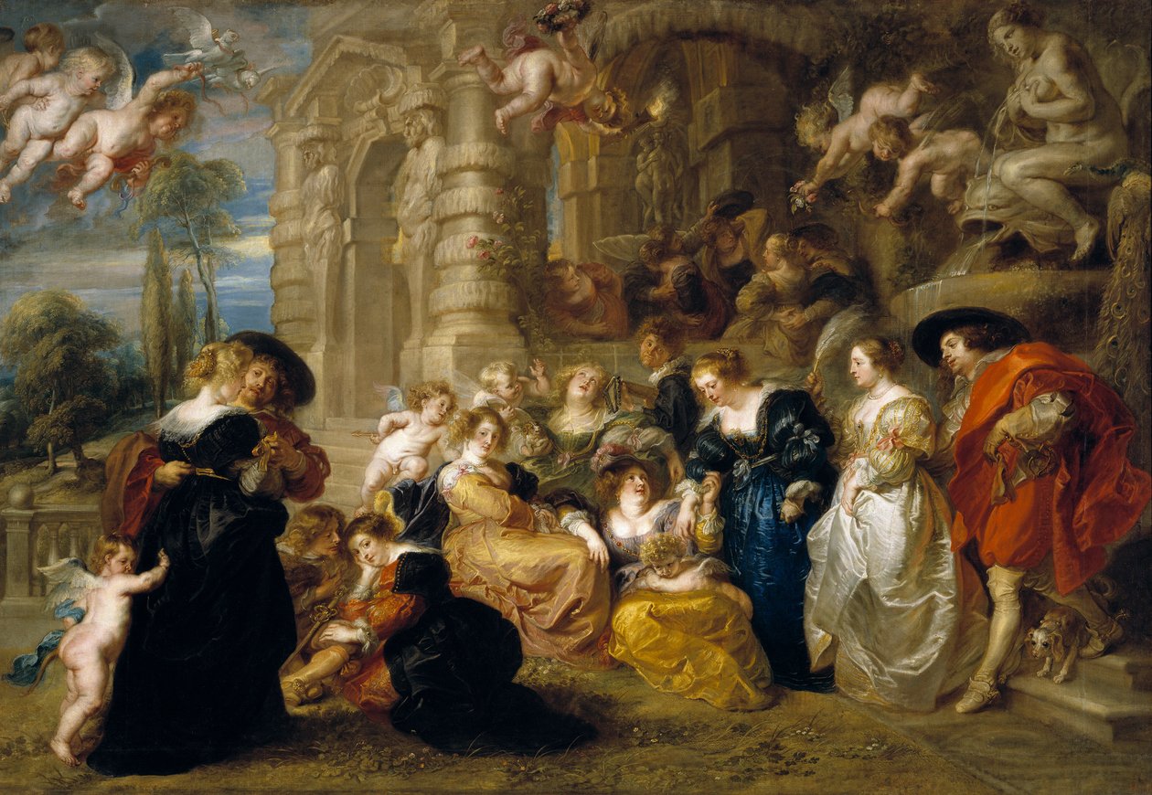 El jardín del amor de Peter Paul Rubens