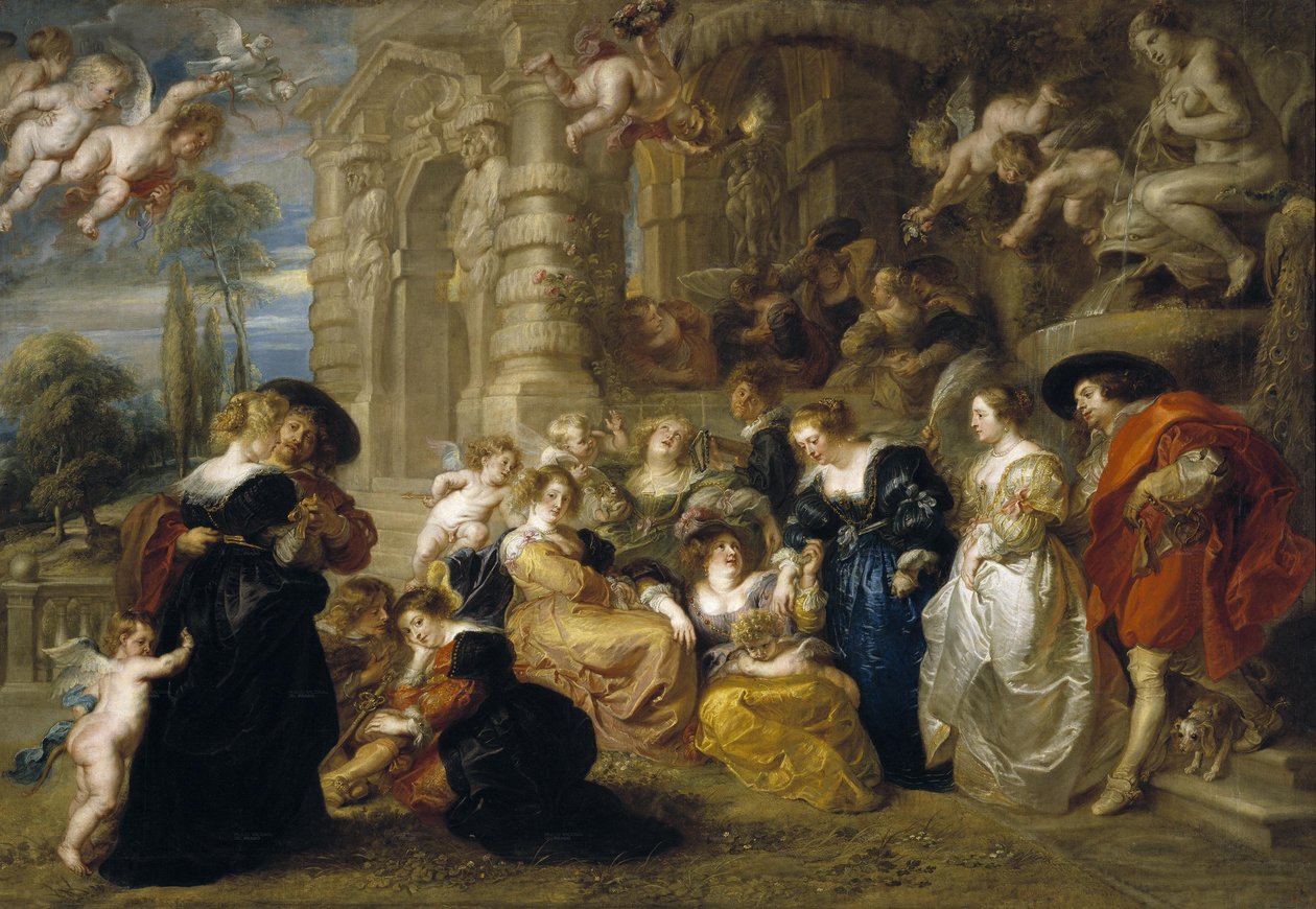 El jardín del amor de Peter Paul Rubens