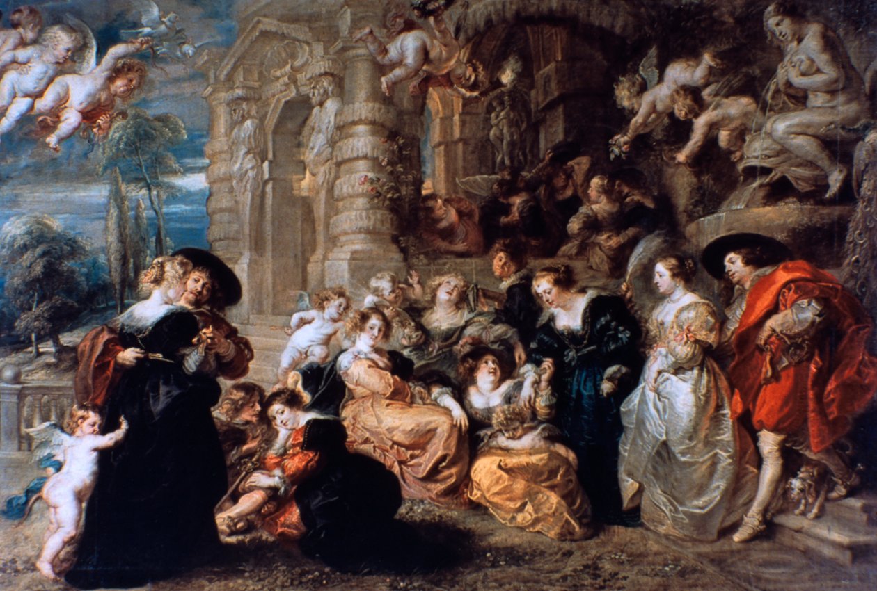 El jardín del amor, c. 1630 de Peter Paul Rubens