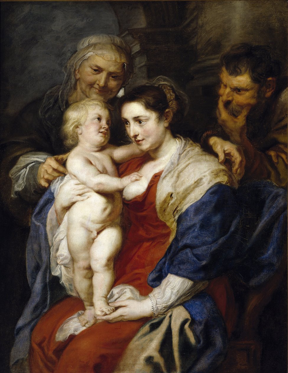 La Sagrada Familia con Santa Ana de Peter Paul Rubens