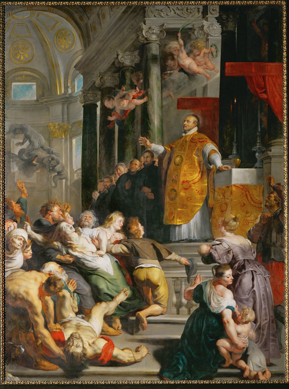 El milagro de San Ignacio de Loyola de Peter Paul Rubens