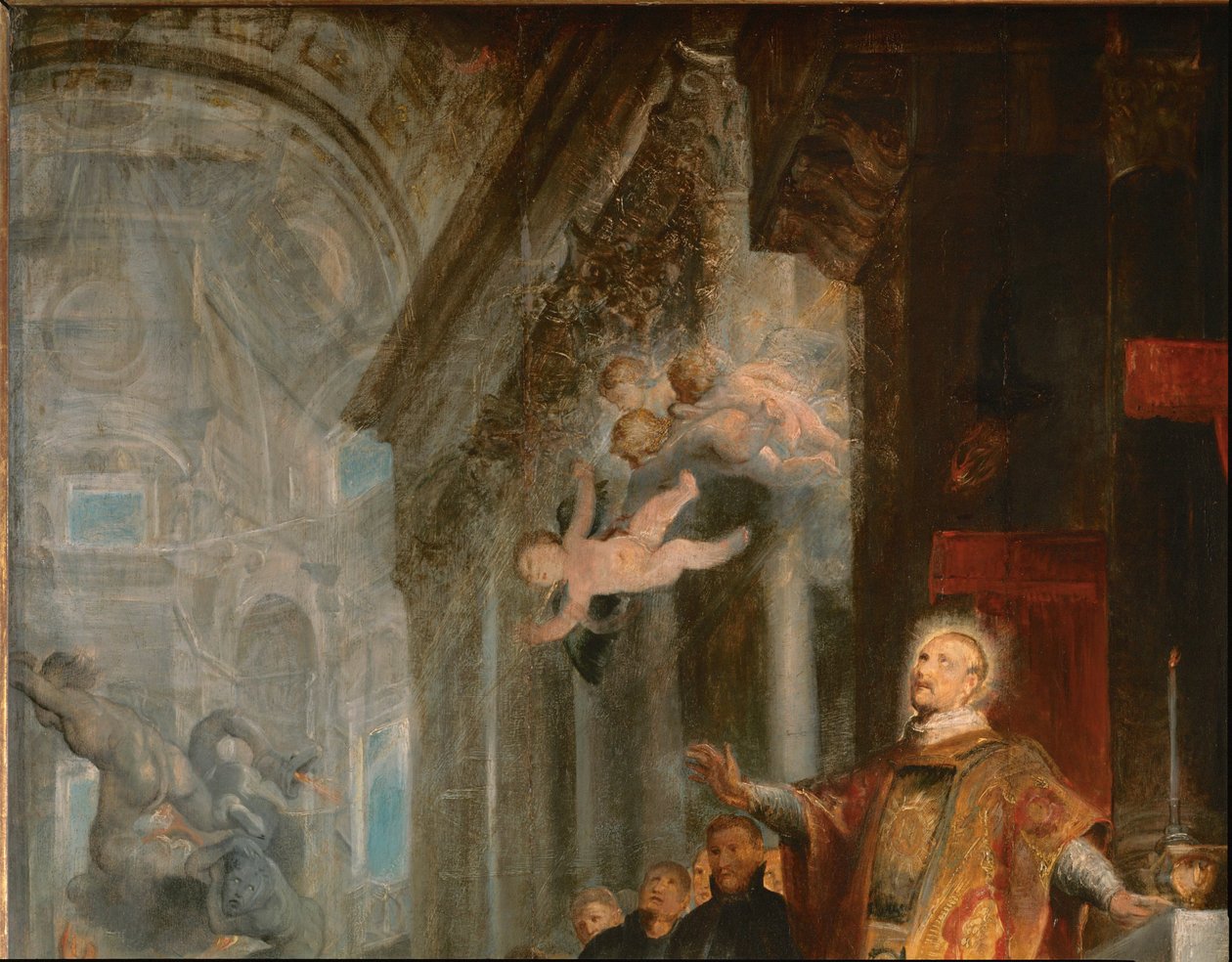 El milagro de San Ignacio de Loyola de Peter Paul Rubens