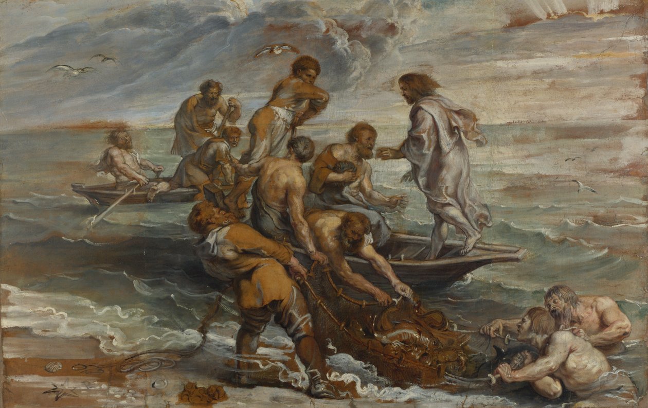 La pesca milagrosa de Peter Paul Rubens