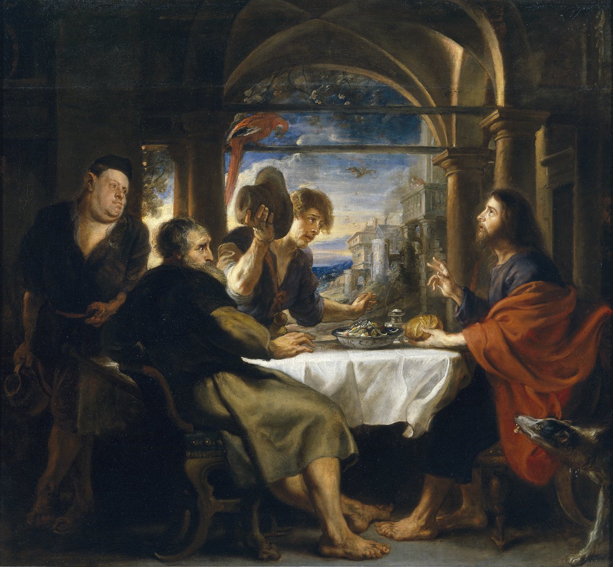 La cena en Emaús, 1638 de Peter Paul Rubens