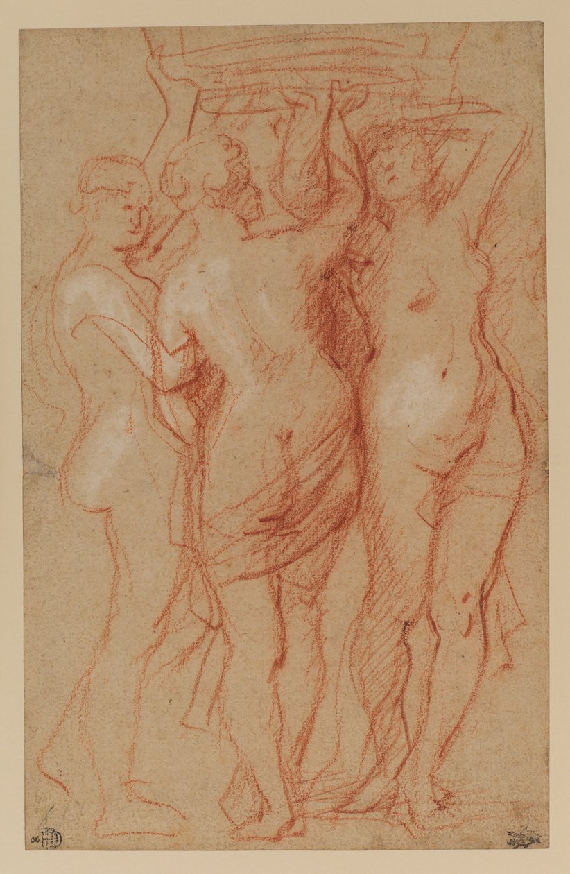 Las tres gracias, c.1635-40 de Peter Paul Rubens