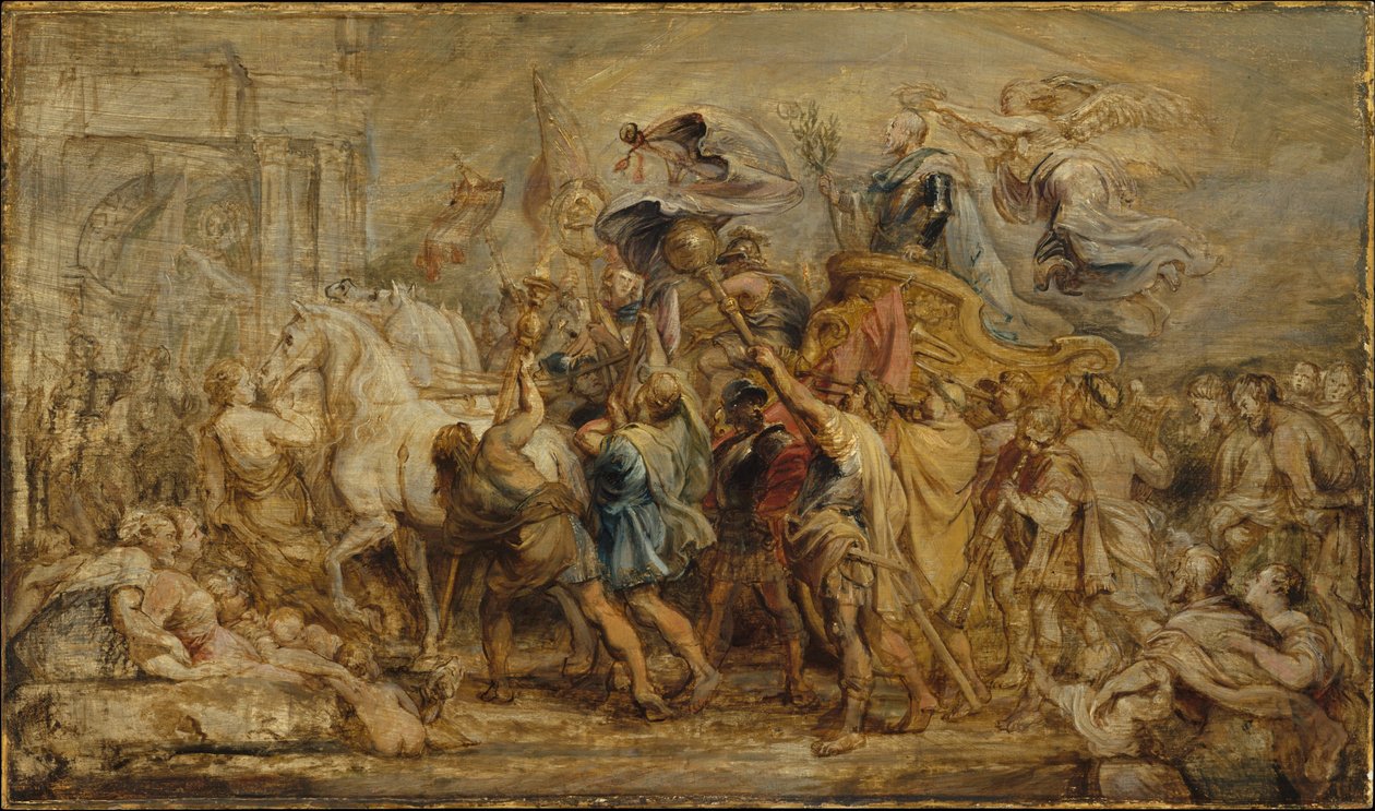 El triunfo de Enrique IV de Peter Paul Rubens