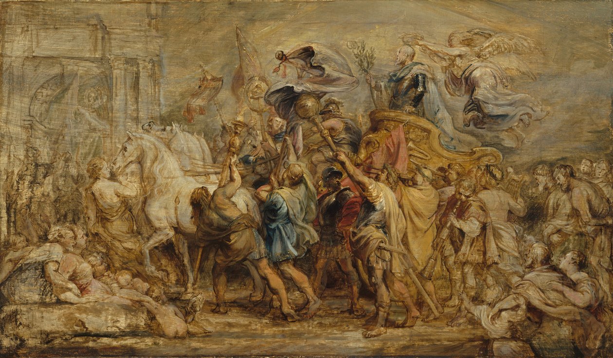El triunfo de Enrique IV de Peter Paul Rubens