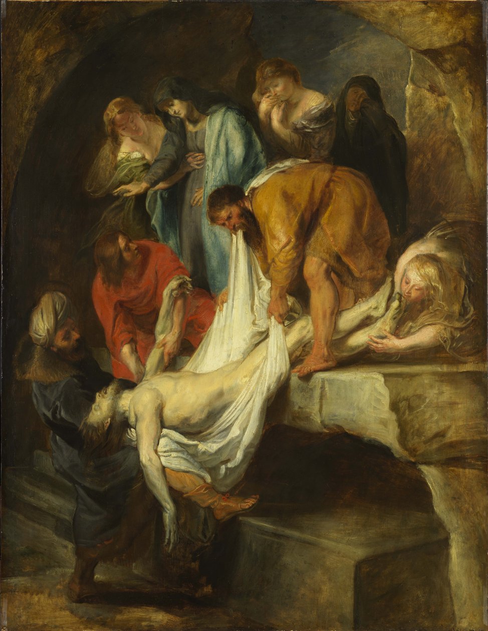El entierro de Cristo de Peter Paul Rubens