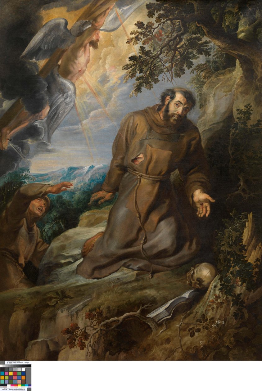 La estigmatización de San Francisco de Asís de Peter Paul Rubens