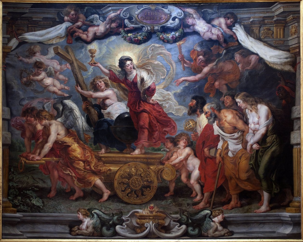El triunfo de la fe católica de Peter Paul Rubens