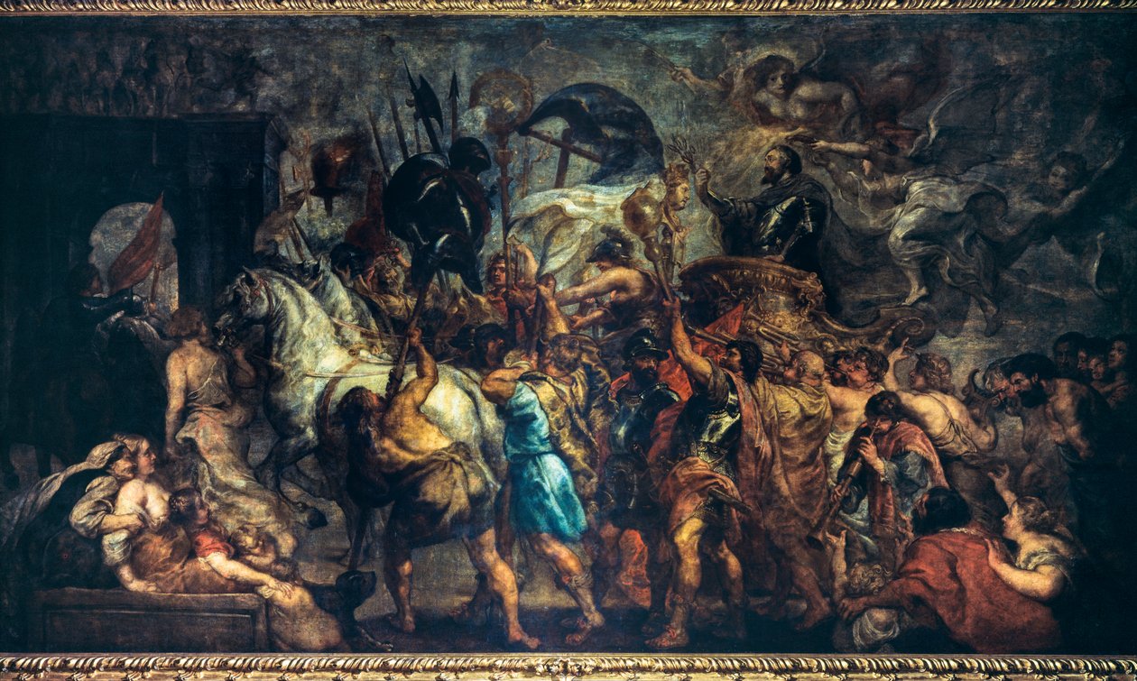 Entrada triunfal de Enrique IV en París (22 de marzo de Peter Paul Rubens