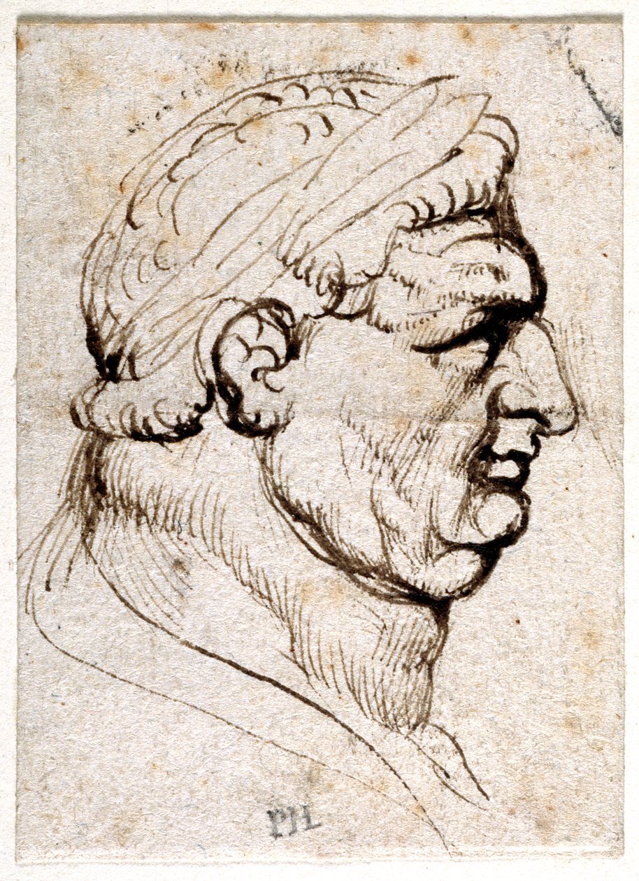 Vitellius, de diez dibujos de ocho de los primeros doce Césares, después de las medallas de Giovanni da Cavino de Peter Paul Rubens
