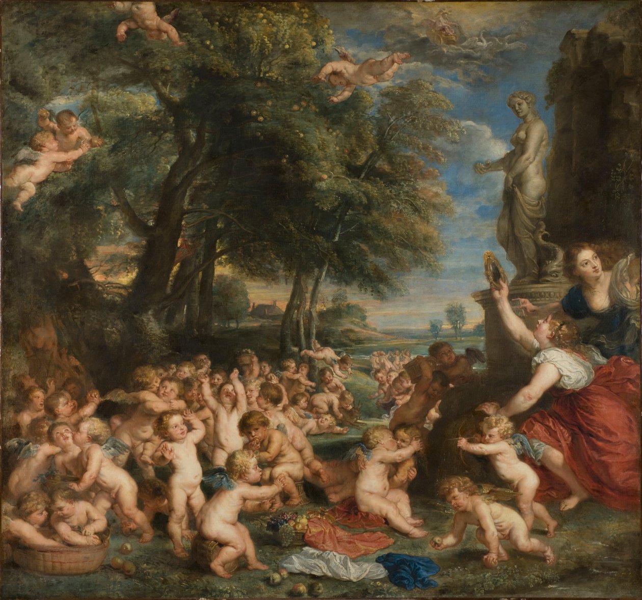 Adoración de Venus, c.1635 de Peter Paul Rubens