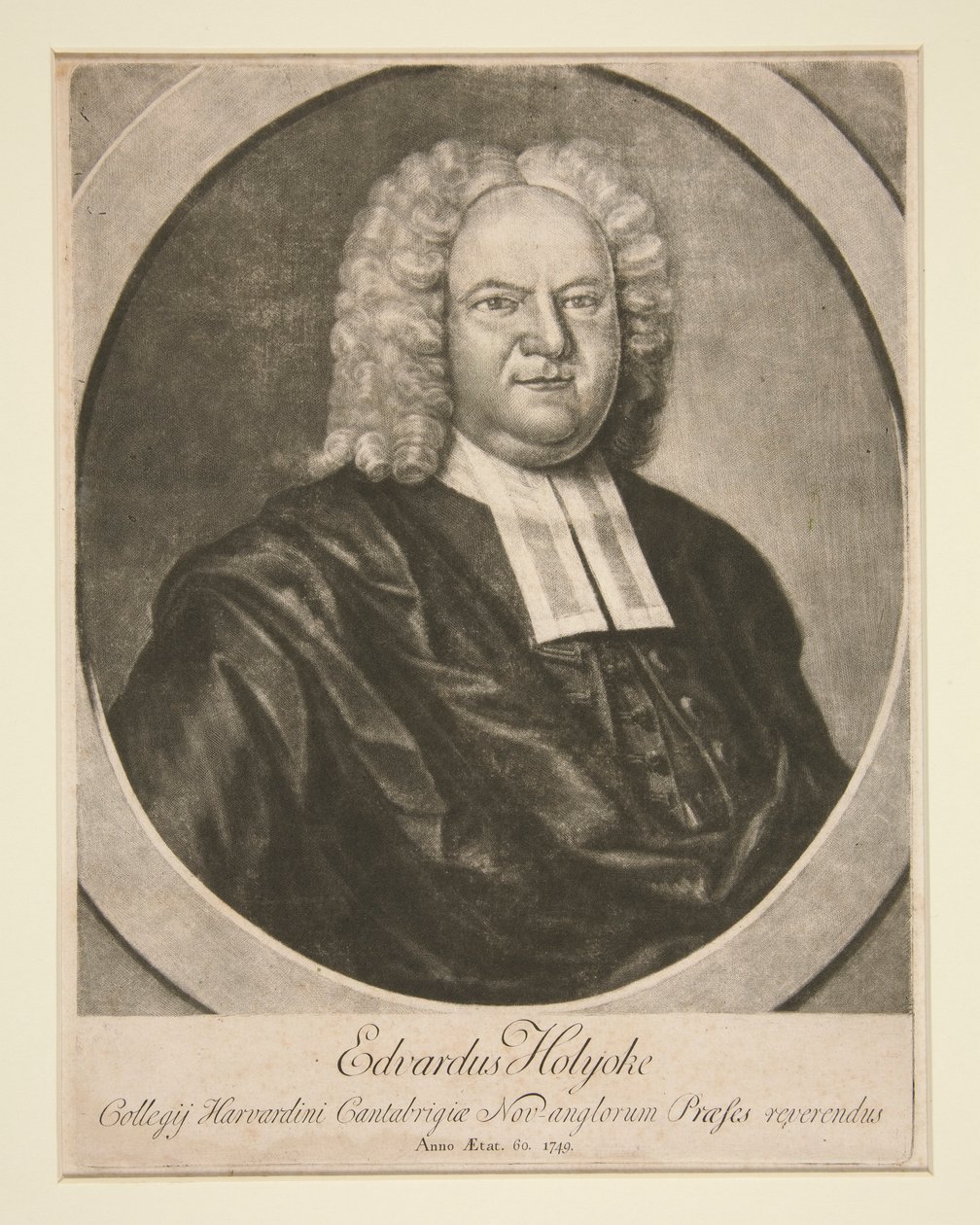 Edvardus Holyoke de Peter Pelham