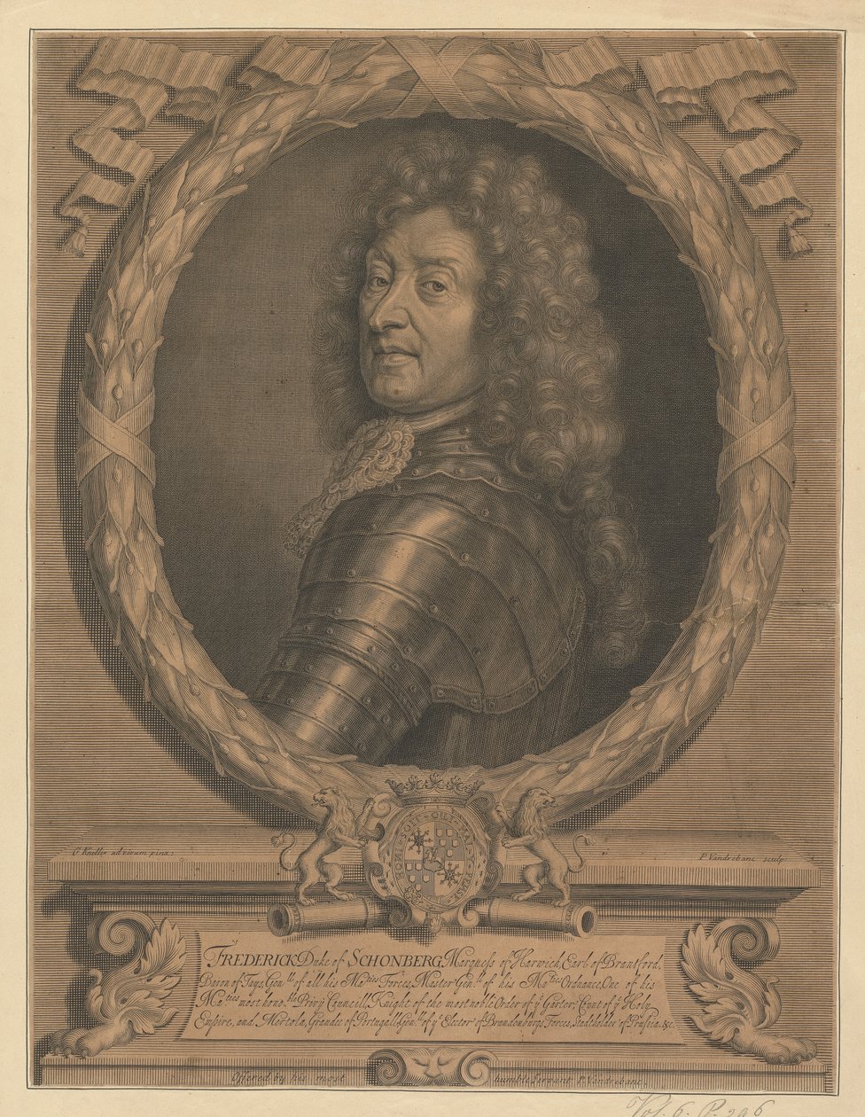 Federico Schomburg, I duque de Schonberg, I conde Mertola de Peter Vanderbank