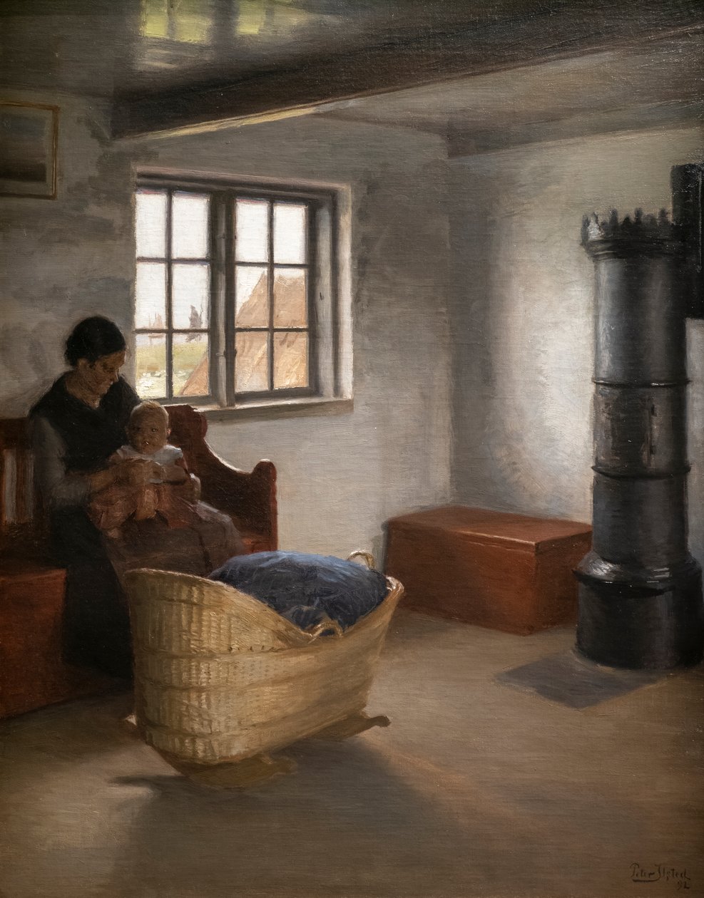 Madre e hijo de Peter Vilhelm Ilsted