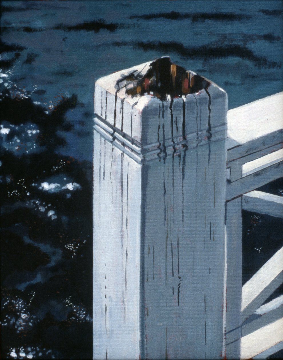 Rotten Post :Estocolmo, 2004 (óleo sobre lienzo) de Peter Wilson