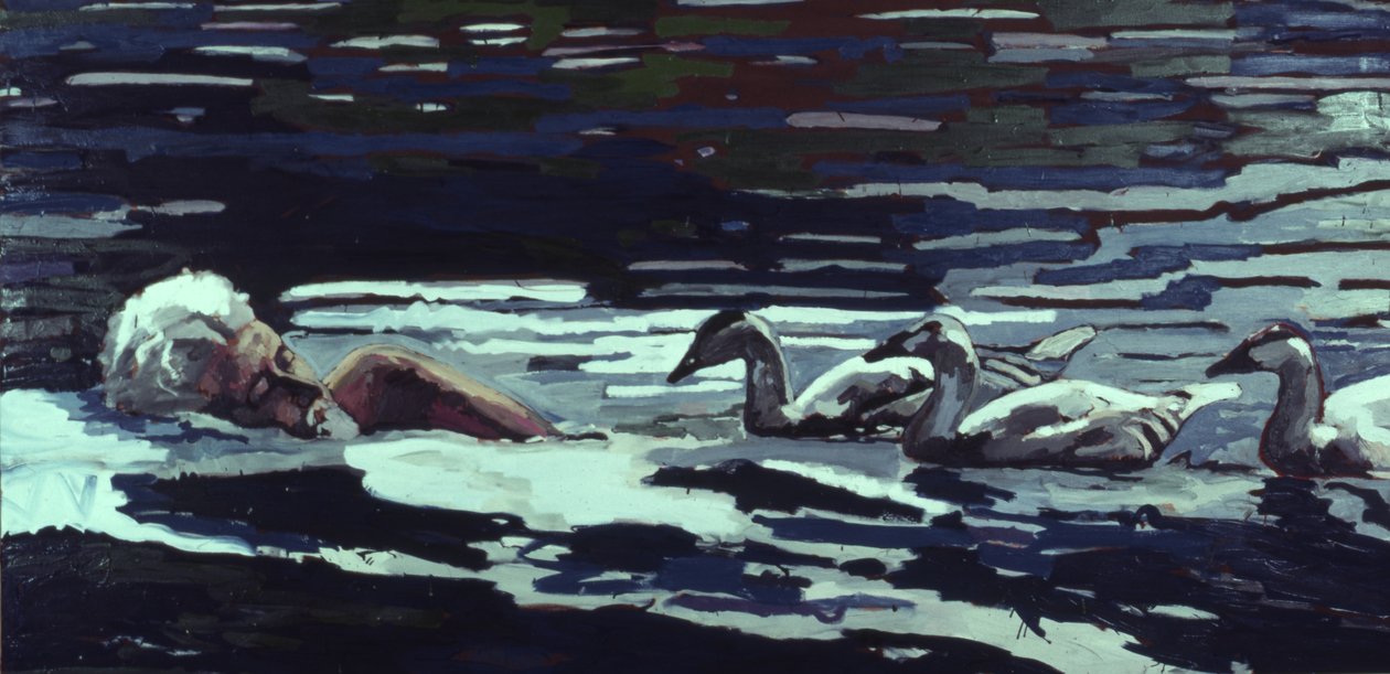El río:Conrad Lorenz con Goslings de Peter Wilson