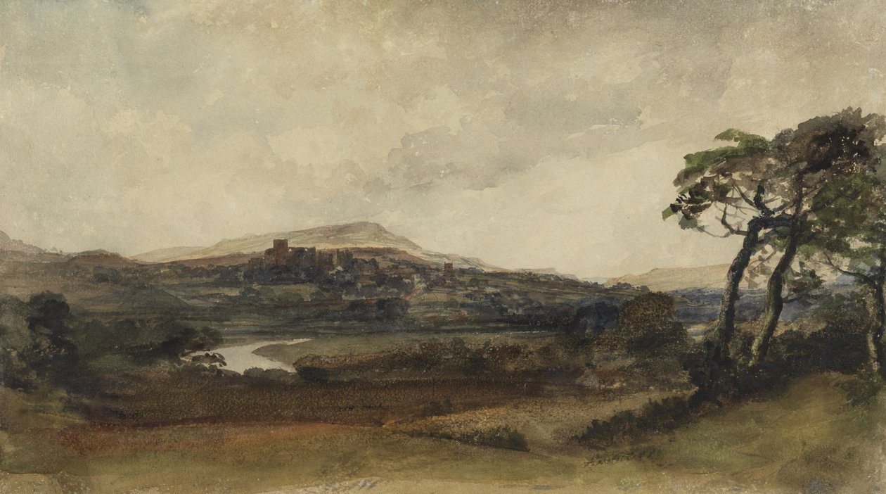 Middleham, Yorkshire de Peter de Wint