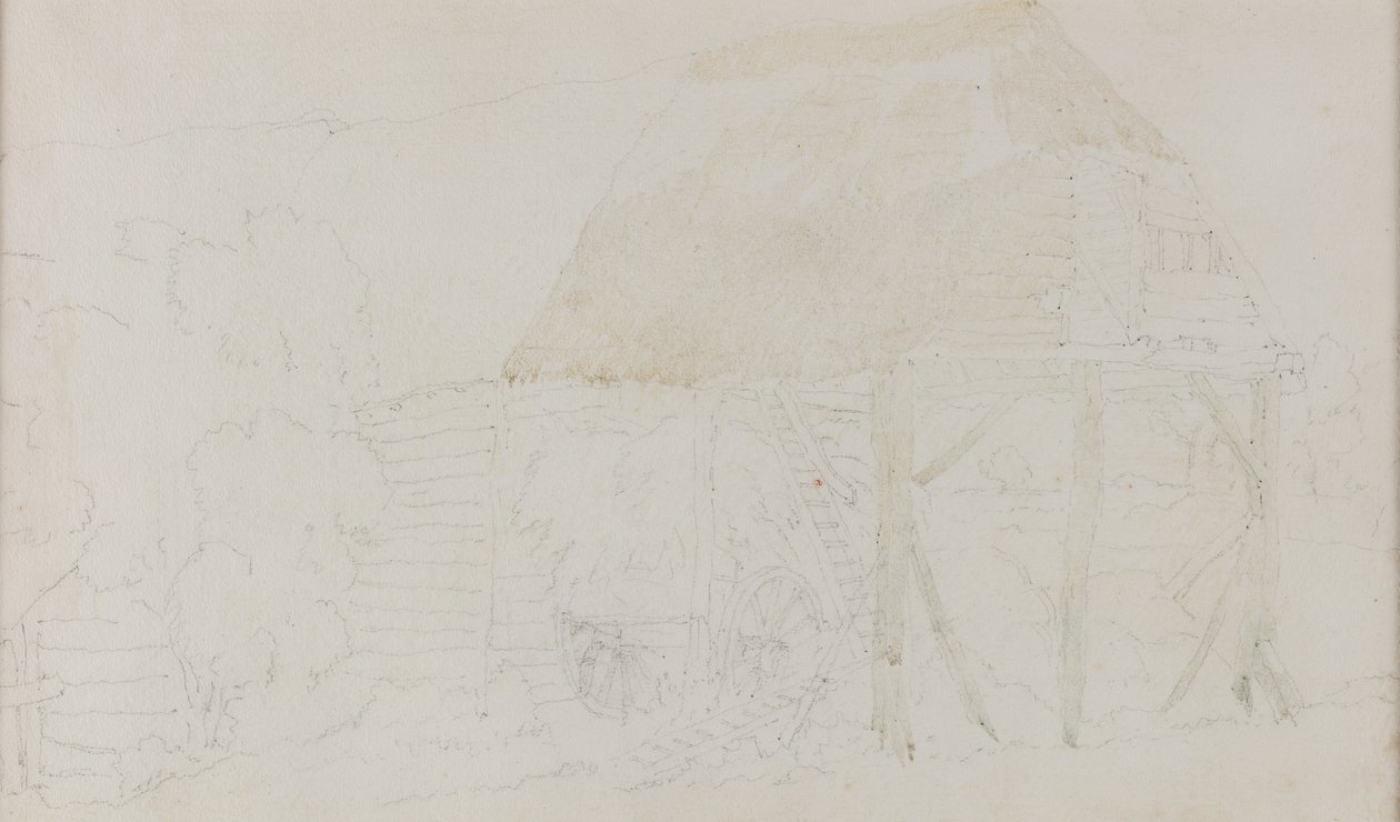 Boceto para Harvest Time, fecha desconocida de Peter de Wint