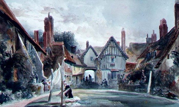 Hospital de San Juan, Canterbury, Kent de Peter de Wint