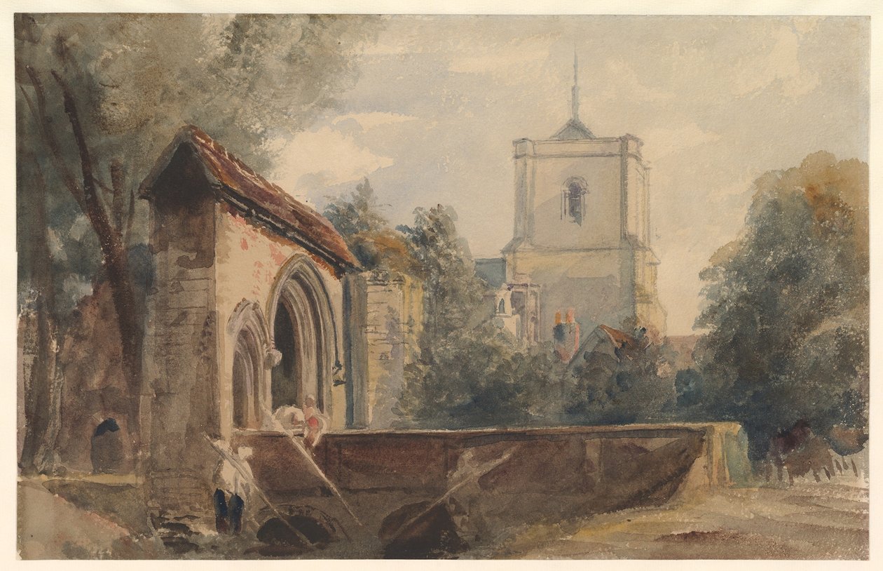 Abadía de Waltham, Essex de Peter de Wint