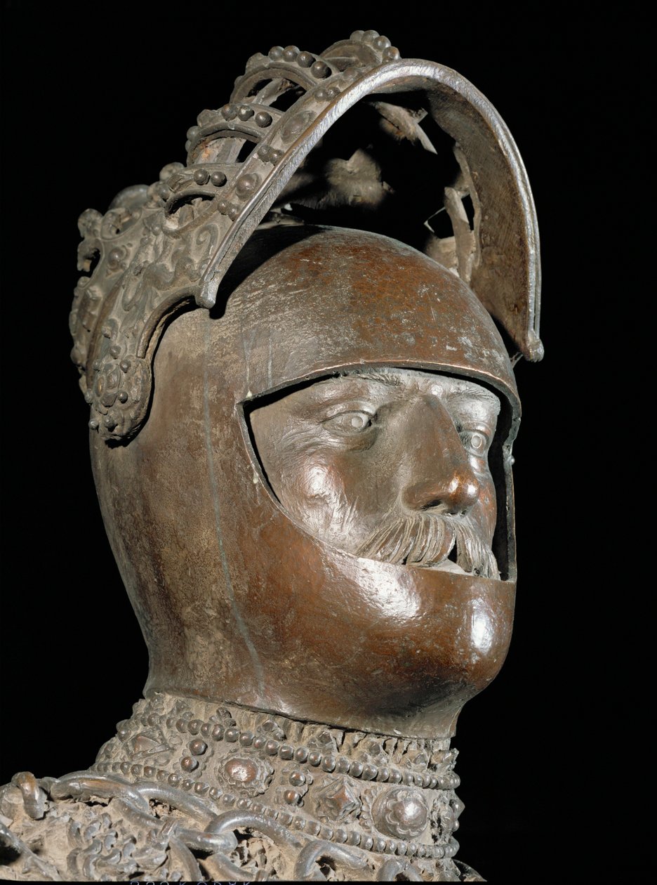 Rey Arturo de Bretaña (bronce) de Peter the Elder Vischer