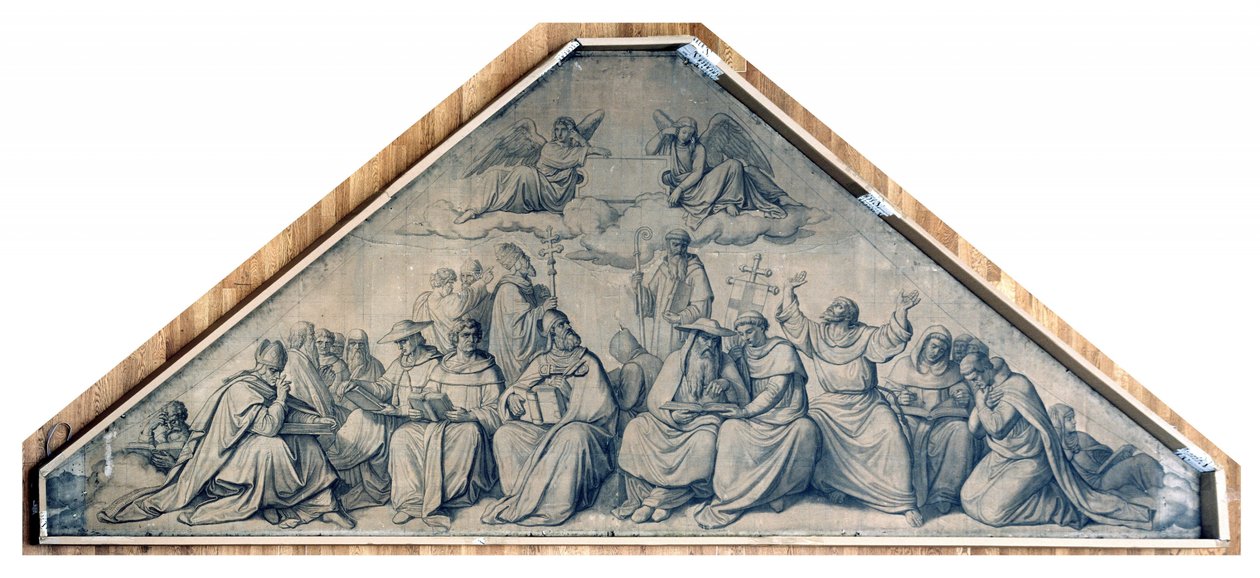 Doctores de la Iglesia y fundadores de órdenes religiosas de Peter von Cornelius